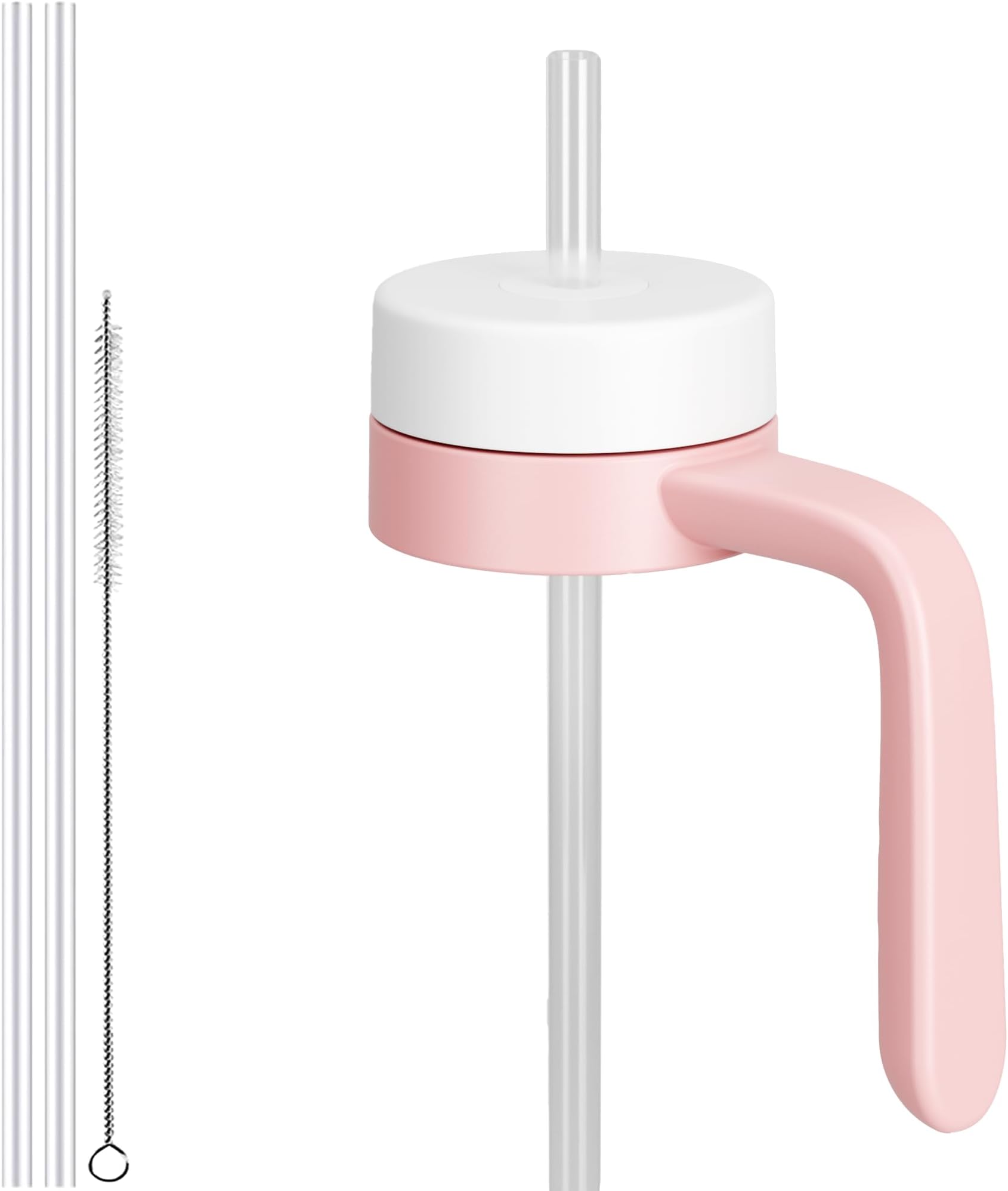 Replacement Lid for Hydroflask Wide Mouth Water Bottle, Top Lids with Straw for Hydro Flask Accessories, Top Sport Bottle Handle Cap for Hydroflask 12 16 20 32 40 64 128 oz Wide Mouth