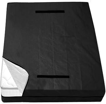 Coldwind Mattress Bags for Moving and Storage,Waterproof Mattress Cover for Moving with Heavy Duty Handles, Strong Zipper, Reusable Mattress Storage Bag, Moving Supplies & Moving Bags,Full Size,Black