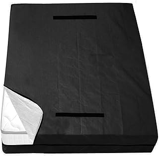 Coldwind Mattress Bags for Moving and Storage,Waterproof Mattress Cover for Moving with Heavy Duty Handles, Strong Zipper, Reusable Mattress Storage Bag, Moving Supplies & Moving Bags,King Size,Black