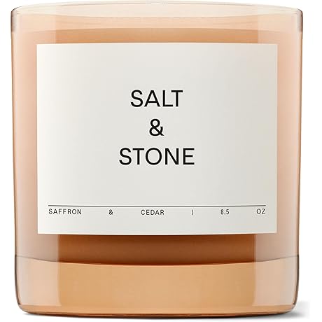 8.5oz Le Labo Candle, Long-Lasting, Aromatic Fragrance (8.5oz) (Saffron & Cedar)