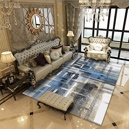 Tapis antidérapant lavable 160x230cm pour éviter les chutes au salon - 2