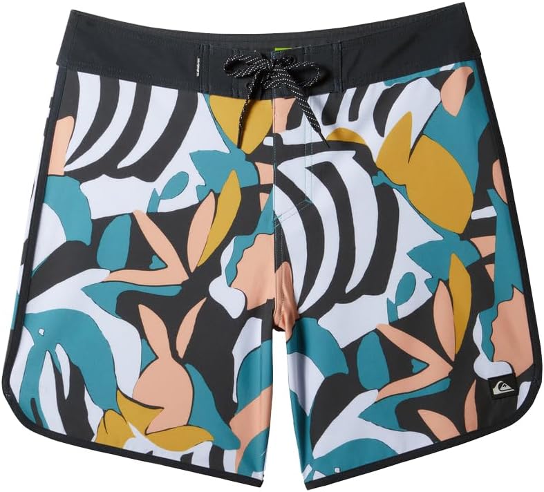 Quiksilver Men's Standard Surfsilk Scallop 19 Boardshort Swim Trunk