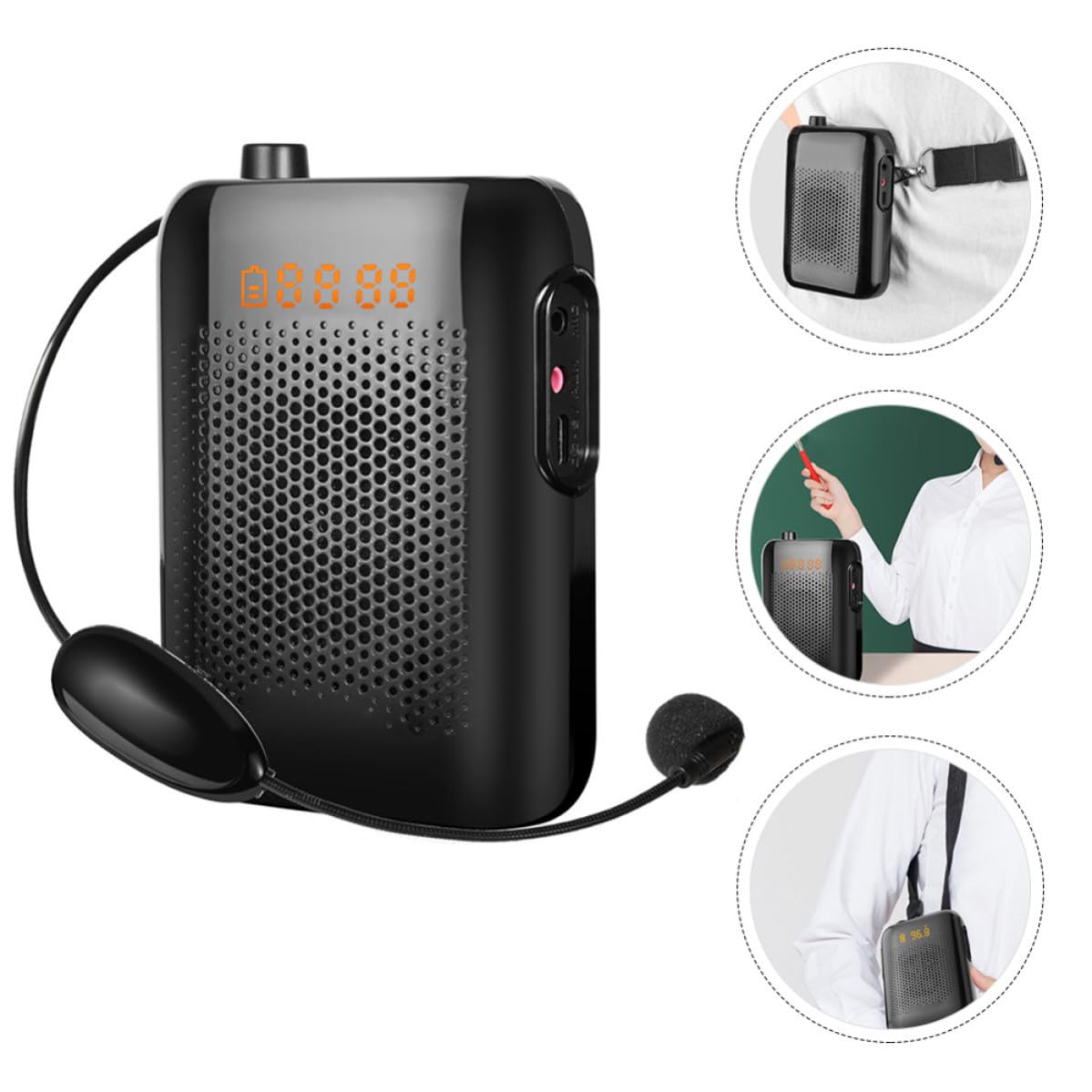 Tragbarer Sprachverstärker Uhf 20w für Lehrer und Reiseleiter