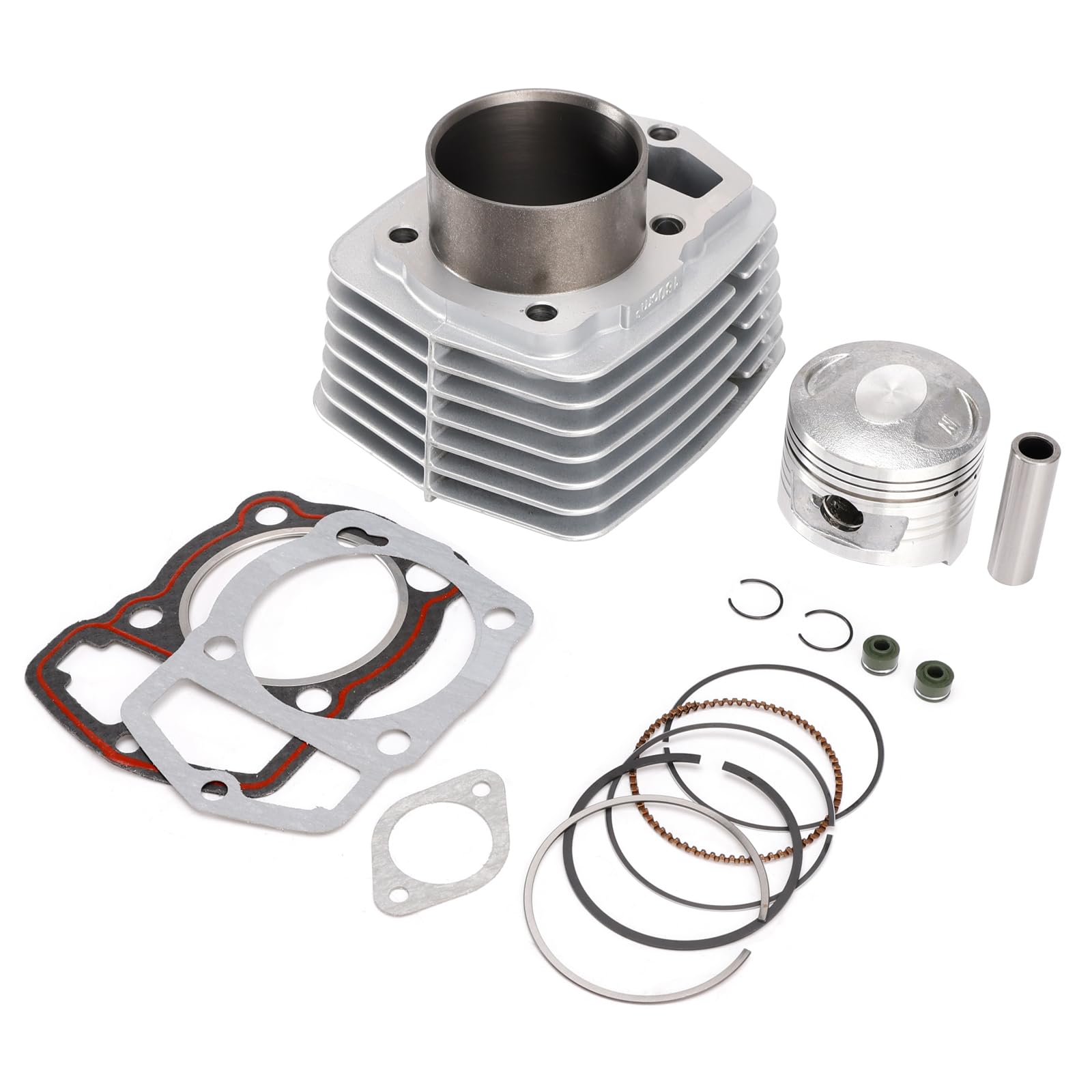 Topteng 63mm Cylinder Piston Gaskets Top End Kit passend für Honda xl200r xl185 xr200r 84-02