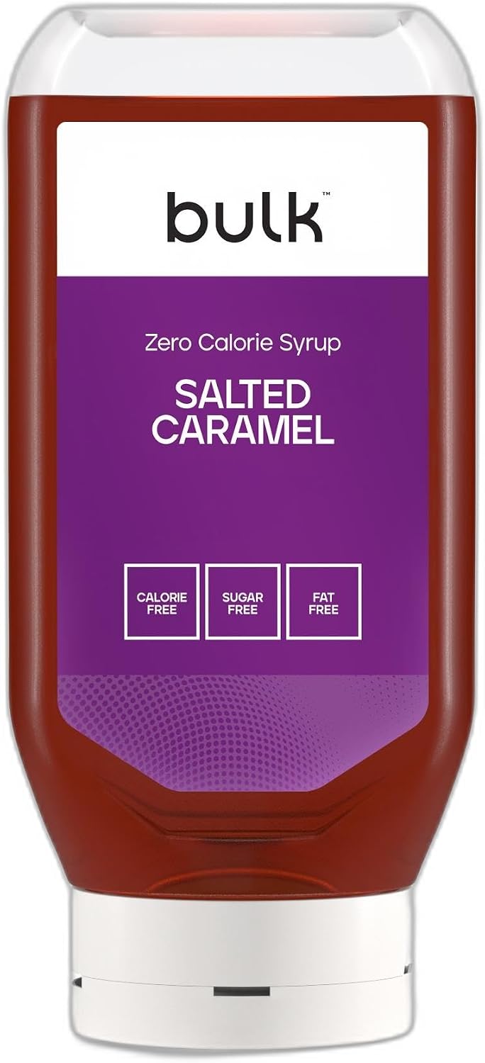Bulk Zero Calorie Syrup, Salted Caramel, 400 ml