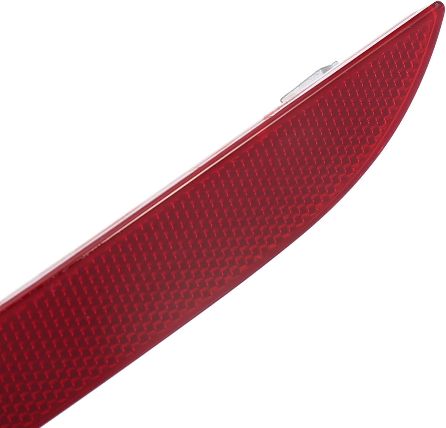 X AUTOHAUX 1 Pair Car Rear Bumper Reflector Strip Cover Left Right Side 63147183913 63147183914 for BMW 550i 2008-2010