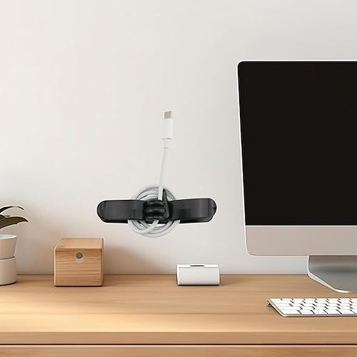 Miniatura 2 de 4 organizadores de cables para electrodomésticos, organizador de cables para aparatos de cocina, soporte de cable para electrodomésticos, adhesivo