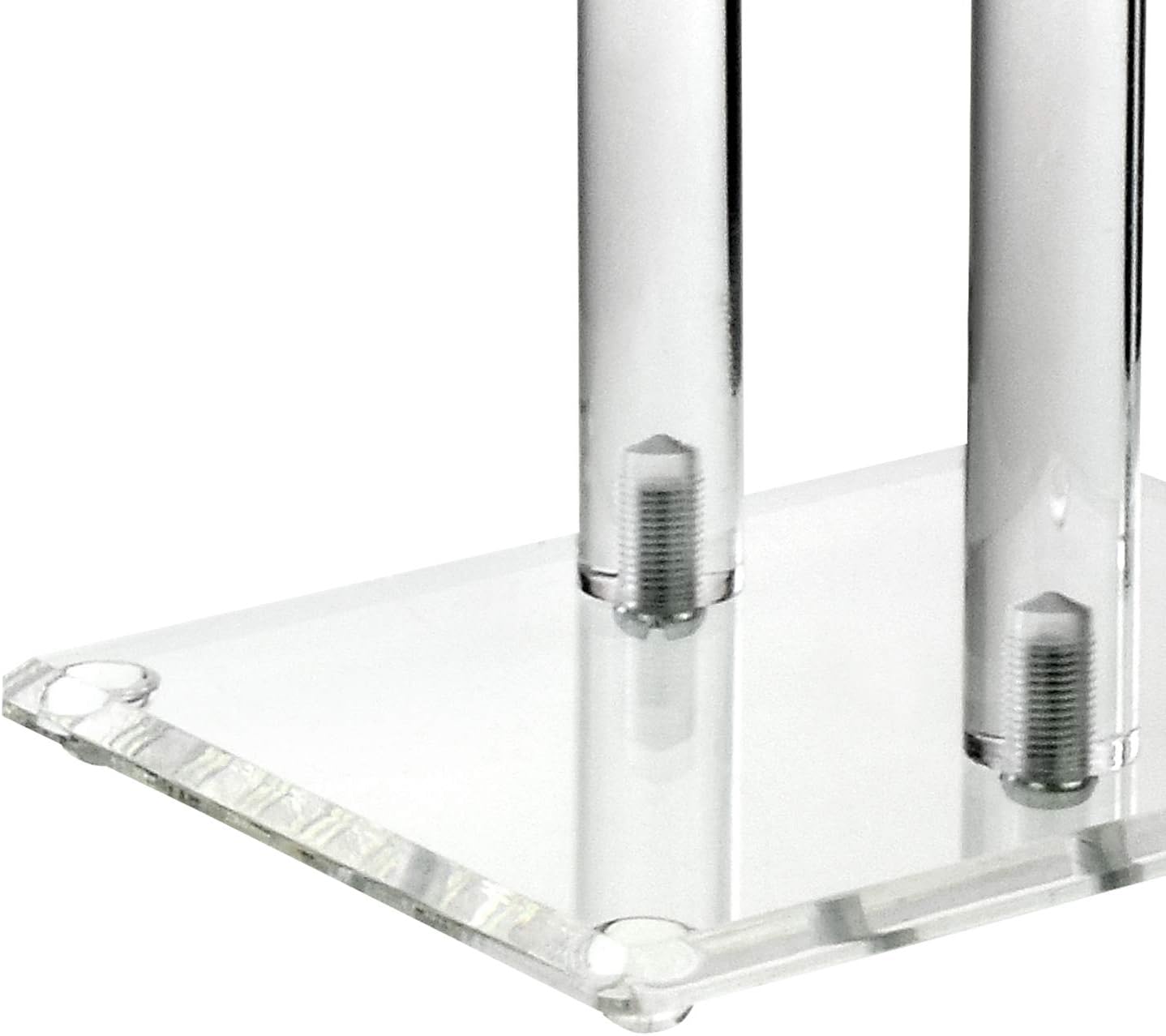 Mooca Clear Acrylic Round Bracelet Display Holder 2 Tier T-bar Jewelry Display Bracelet Display Holder Stand Acrylic Bracelet Display Organizer Jewelry Holder (2-Bar) : Clothing, Shoes & Jewelry