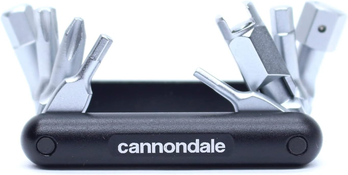 Cannondale 10-in-1 Mini Multi-Tool Hex Torx Phillips + Valve Tool CP9301U10OS