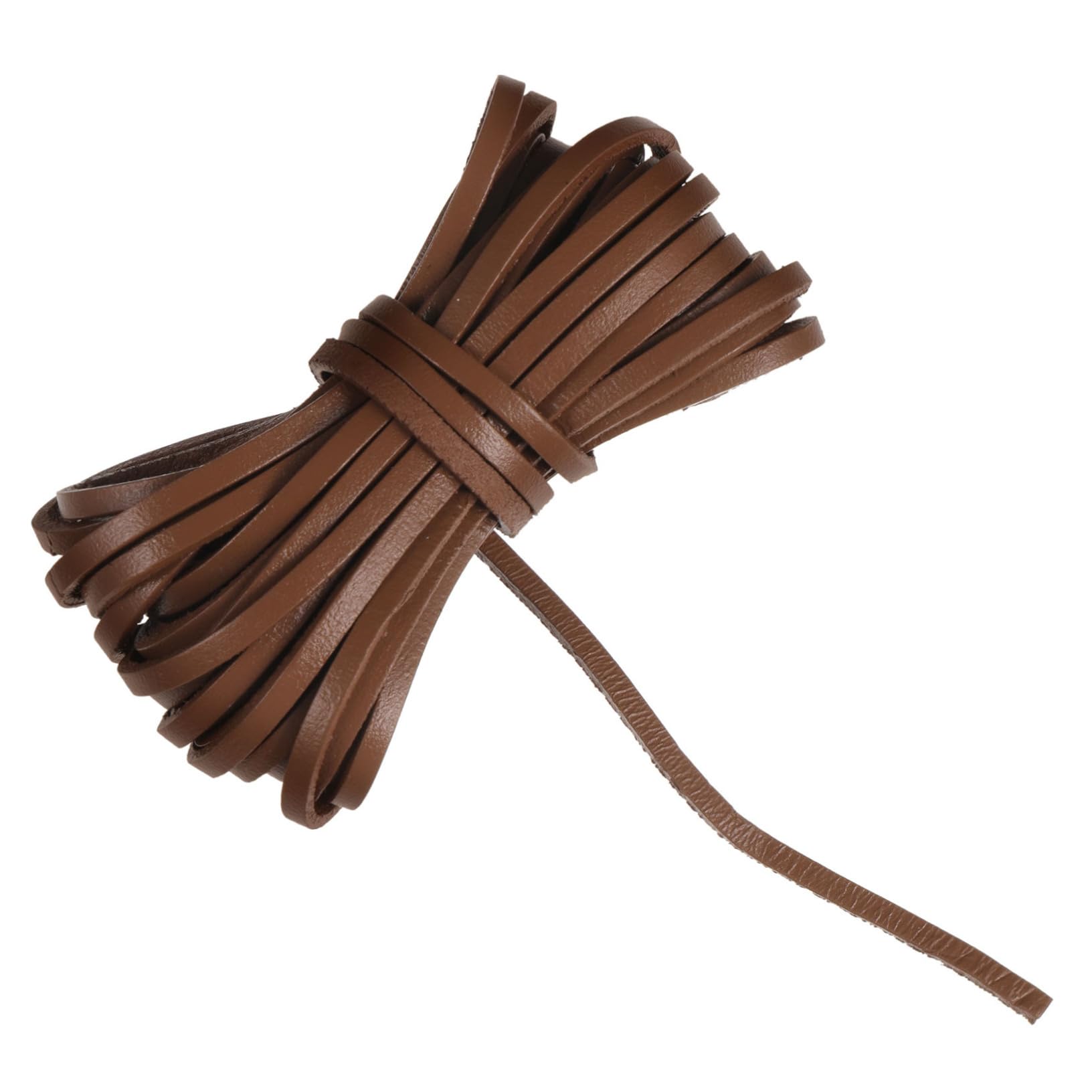 Beatifufu DIY Leather Cord for Bracelets Jewelry Craft Leather Ropes 1 Roll Satin Cord