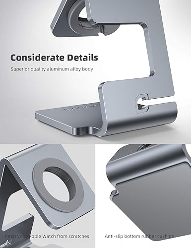 Vista 12 de Lamicall - Soporte de carga para reloj 1-negro