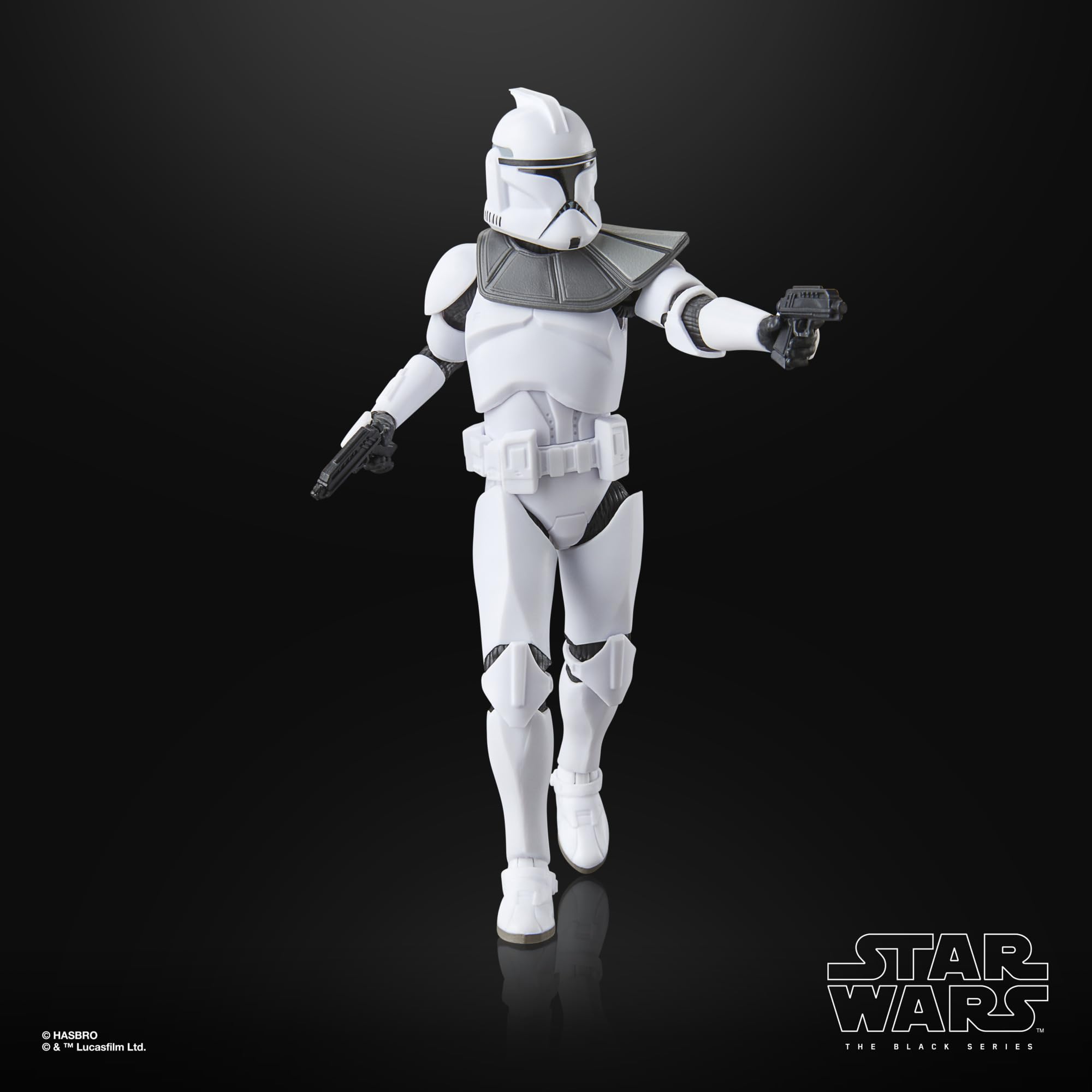 Star Wars The Black Series, Set Clone Trooper, Guerra de los Clones, Figura de acción Premium Coleccionable de 15 cm