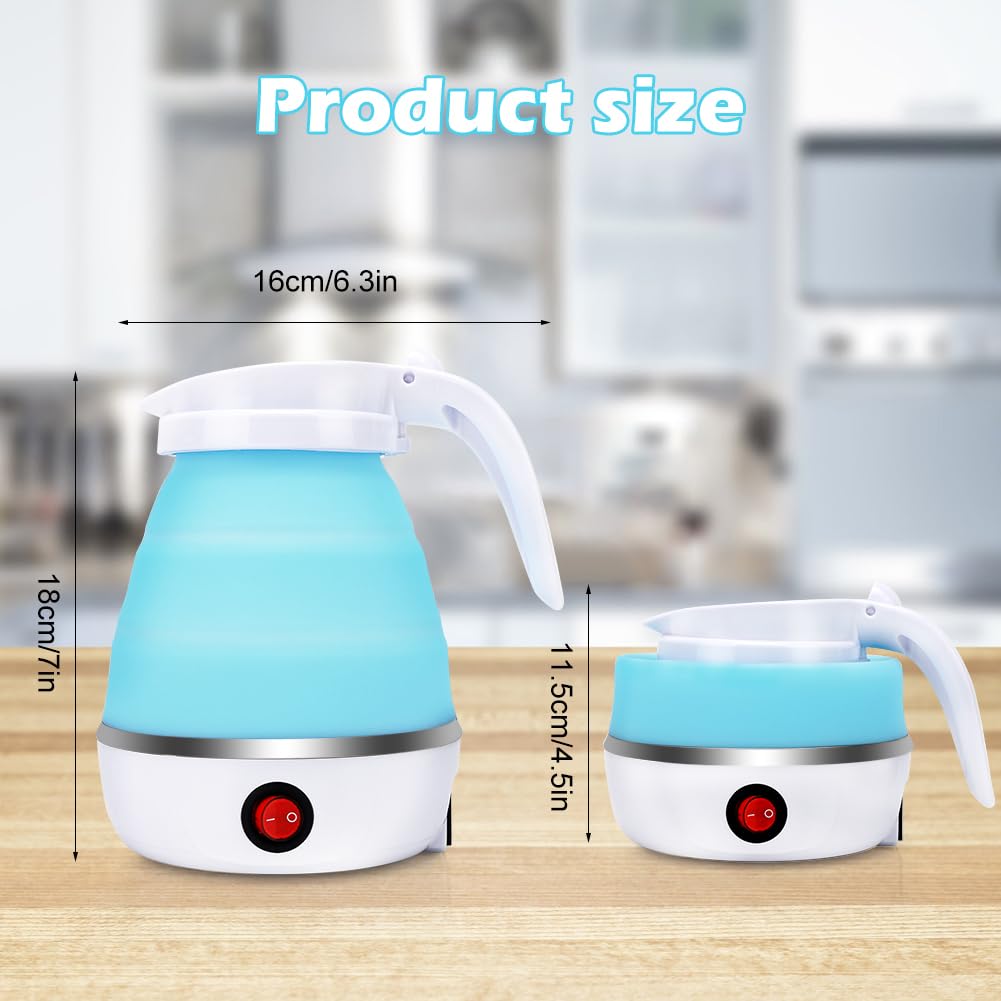 Bollitore Da Campeggio Pieghevole 50 Oz Con Tazze, Set Portabile Per Escursioni E Viaggi