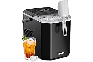 ECozy Countertop Ice Maker: Crystal-Clear Ice in Minutes
