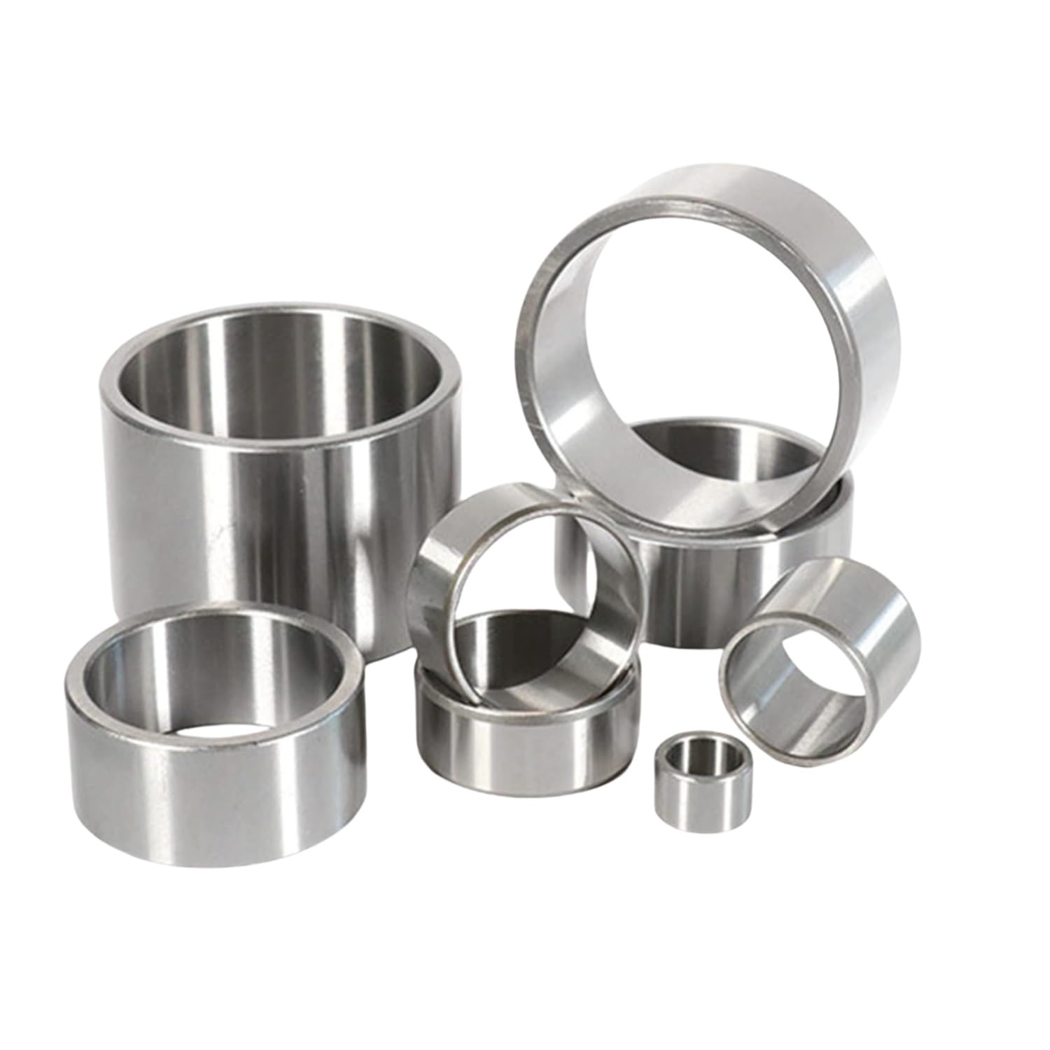 Cuscinetto con Manicotto in Acciaio 35x44x17mm, Cuscinetti a 2 Pezzi Boccola a in Anello Interno del Cuscinetto Diametro 35mm Esterno 40mm - 50mm Altezza 20 25 30(35x53x25mm)