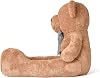 Papyonlu Dev Pelüş Ayıcık,Yumuşak ve Sevimli Büyük Boy Oyuncak Ayı,Sarılmalık Ayı,Sevgiliye Hediye Ayıcık, (130cmKahve)