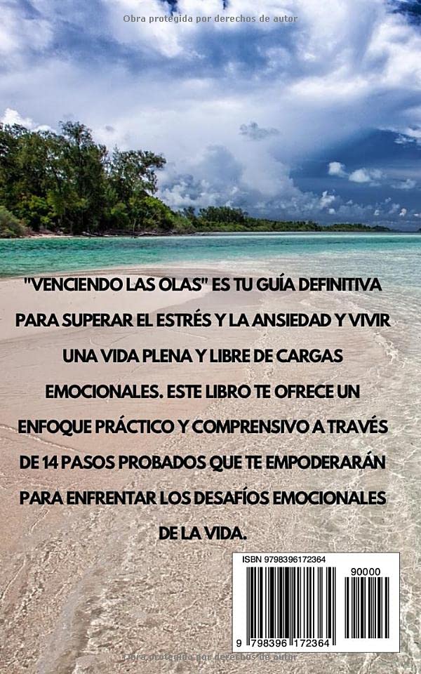 Miniatura 2 de Venciendo las Olas 14 Pasos hacia el Alivio del Estrés y la Ansiedad "Venciendo las Olas 14 Pasos probados para aliviar el estrés y la ansiedad de