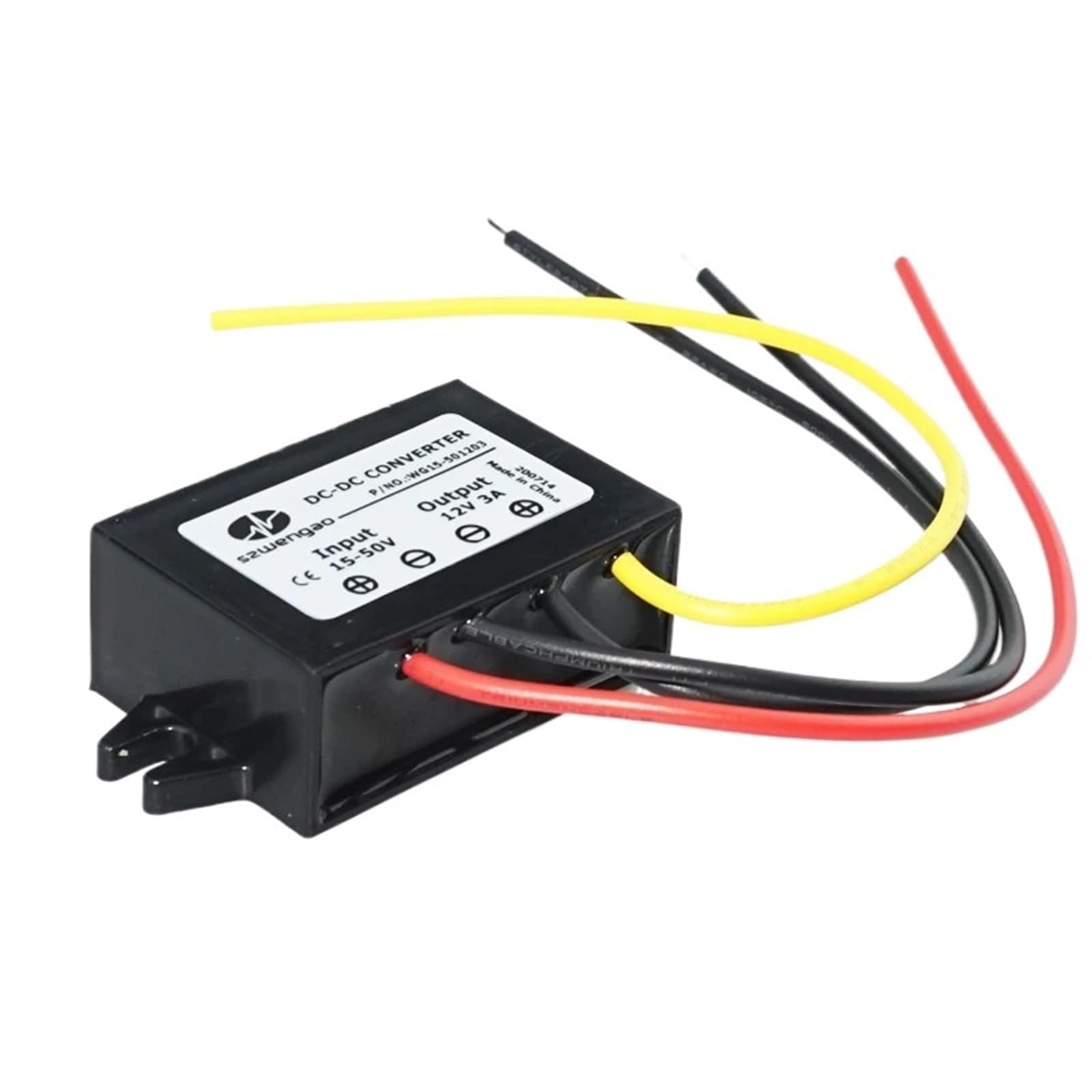 Convertitore di potenza DC 15V-80V 24V 36V 48V 60V a 12V 1A 2A 3A Regolatore Buck DC Riduttore di tensione step-down