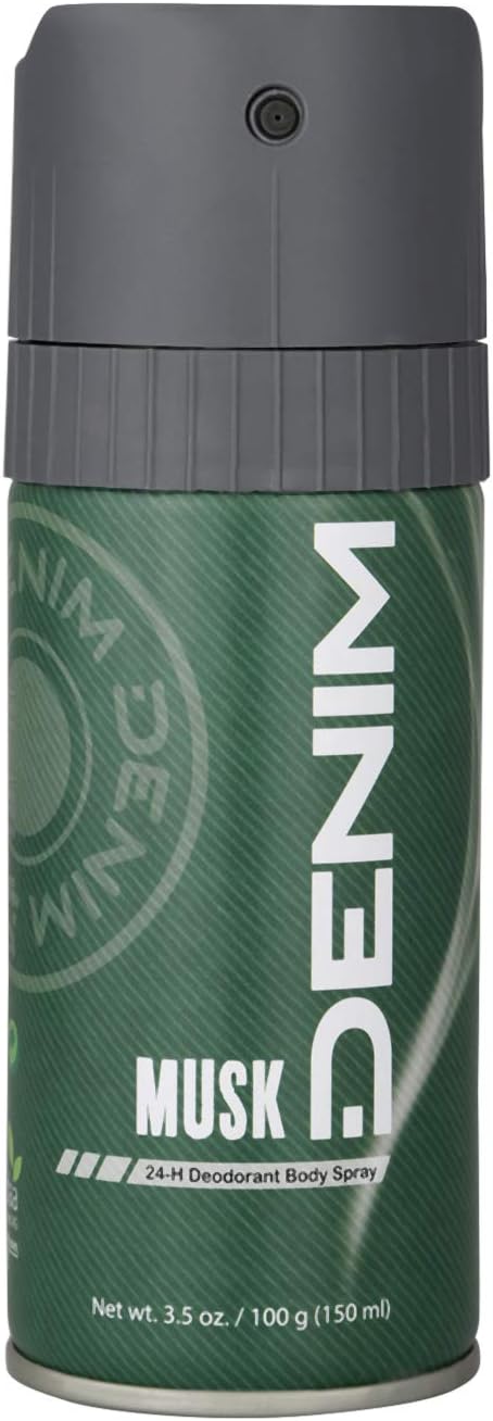 Denim body spray deodorant 12X150ml/5.07 (12X150ml/5.07oz, Musk)