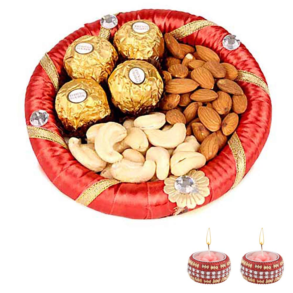 Buy SFU E Com Diwali Dry Fruit Gift Hamper with Ferreo Rocher