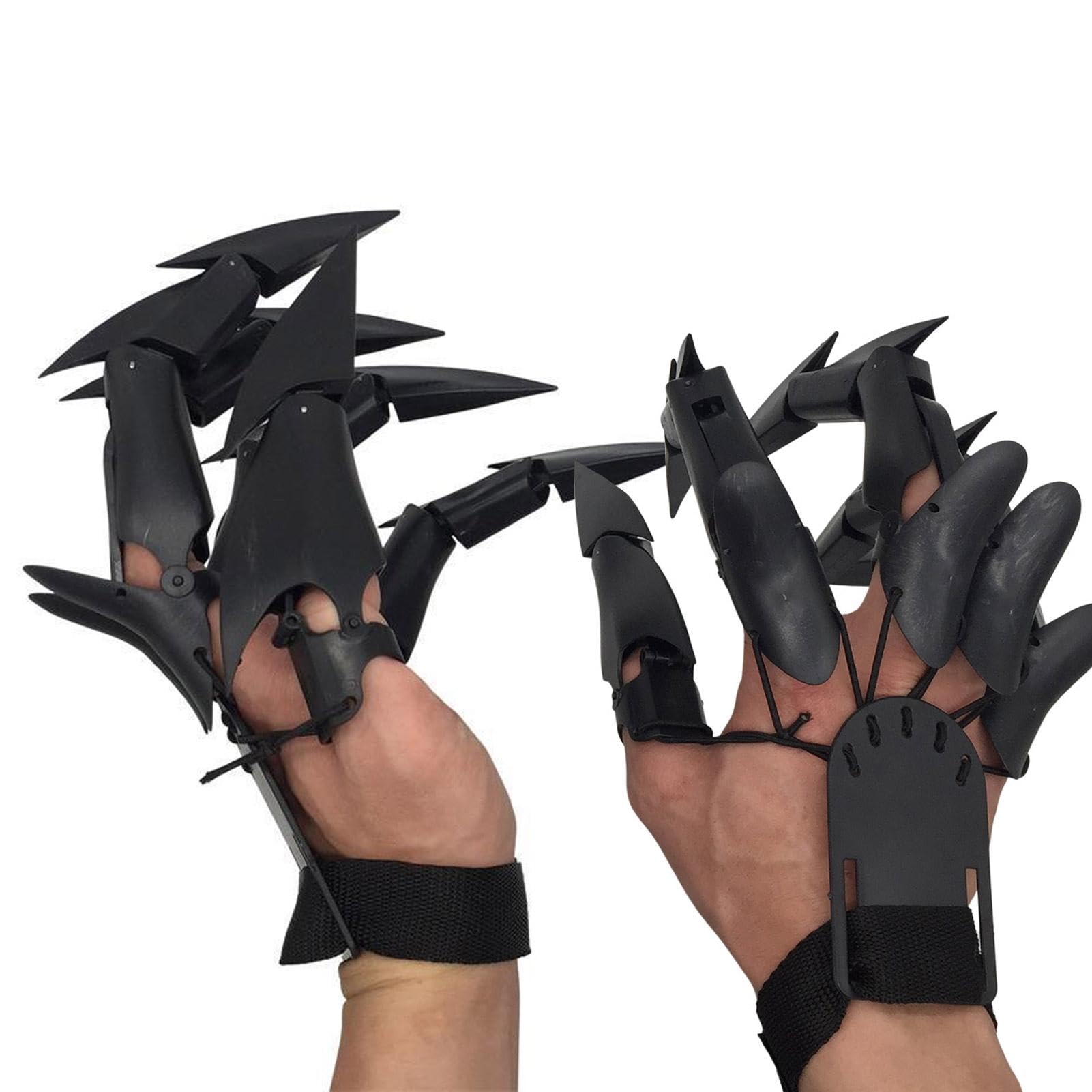 Artiglio Osseo Con Mani Scheletriche - Dita Articolate Per Halloween Puntelli Per Artigli Articolazione Delle Dita Spaventose, Dita Articolate Per Halloween, Puntelli Horror Per Feste A Mano Adatte A - 6