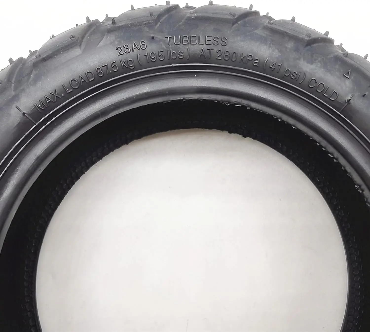 Parti di Scooter Pneumatico tubeless 80/60-6 per Pezzi di Ricambio per Pneumatici Resistenti all'Usura sottovuoto per Scooter Elettrico da 10 Pollici Lunga Vita utile(2 PCS)