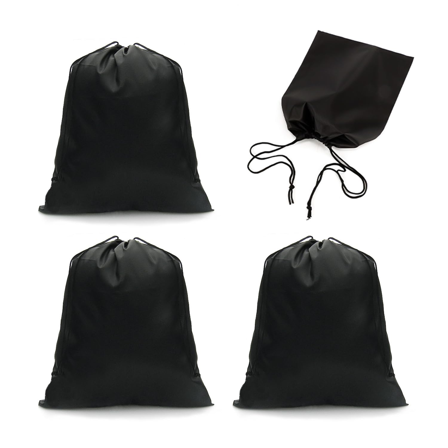 3er-Pack Tragbare Tasche Mit Kordelzug, Aufbewahrungstasche Mit Doppeltem Kordelzug, Wasserdichter Kopfhörergurt, Reise-Aufbewahrungstasche, Praktischer Kleidersack (20 X 25 cm)