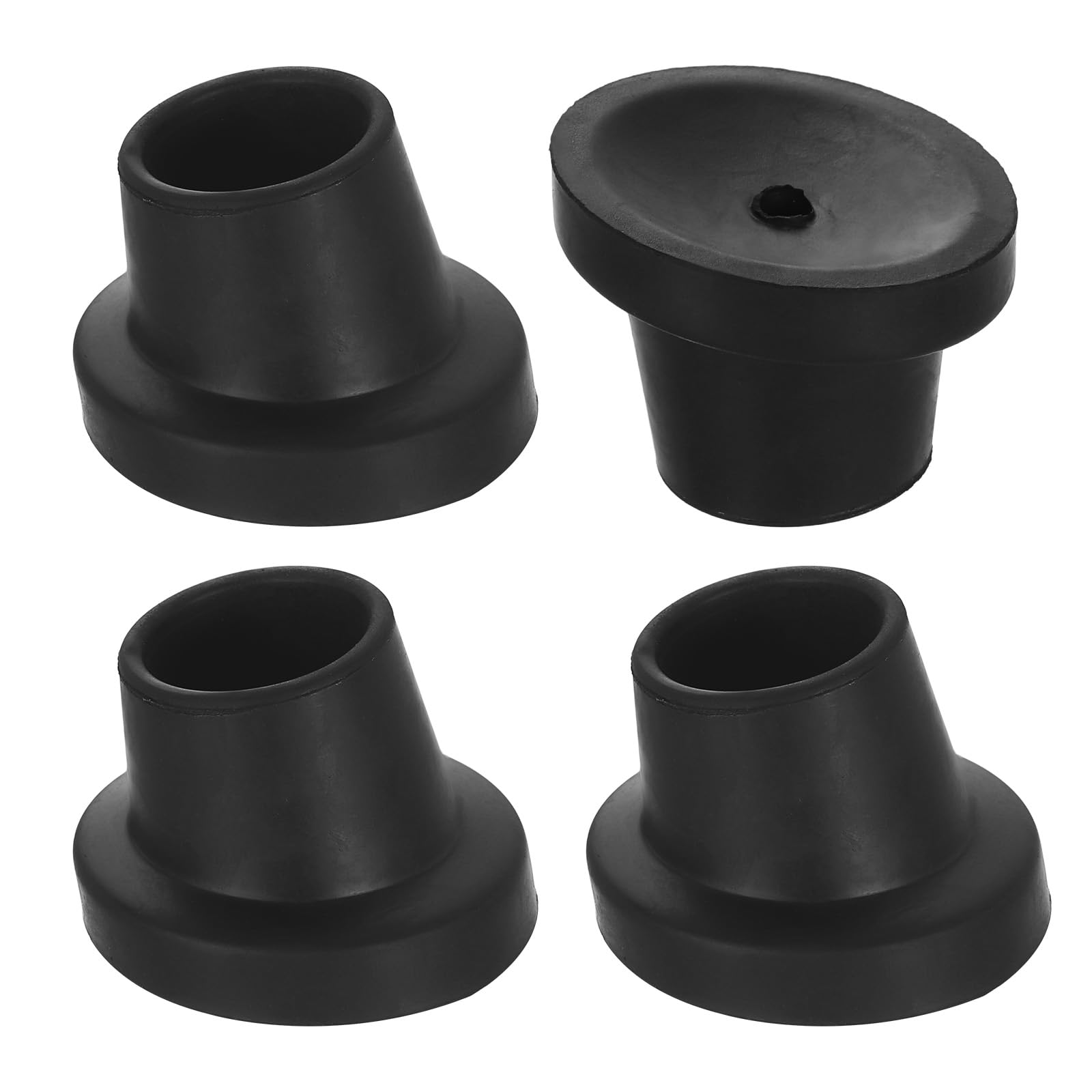 Pieds pour chaise de douche contre les glissades, ventouses en caoutchouc 2,5cm