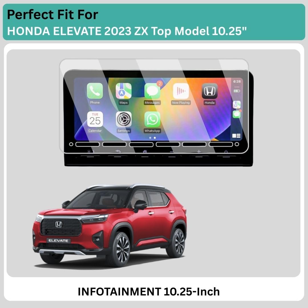 Wisely Premium Screen Guard for HONDA ELEVATE ZX Top Model (2023