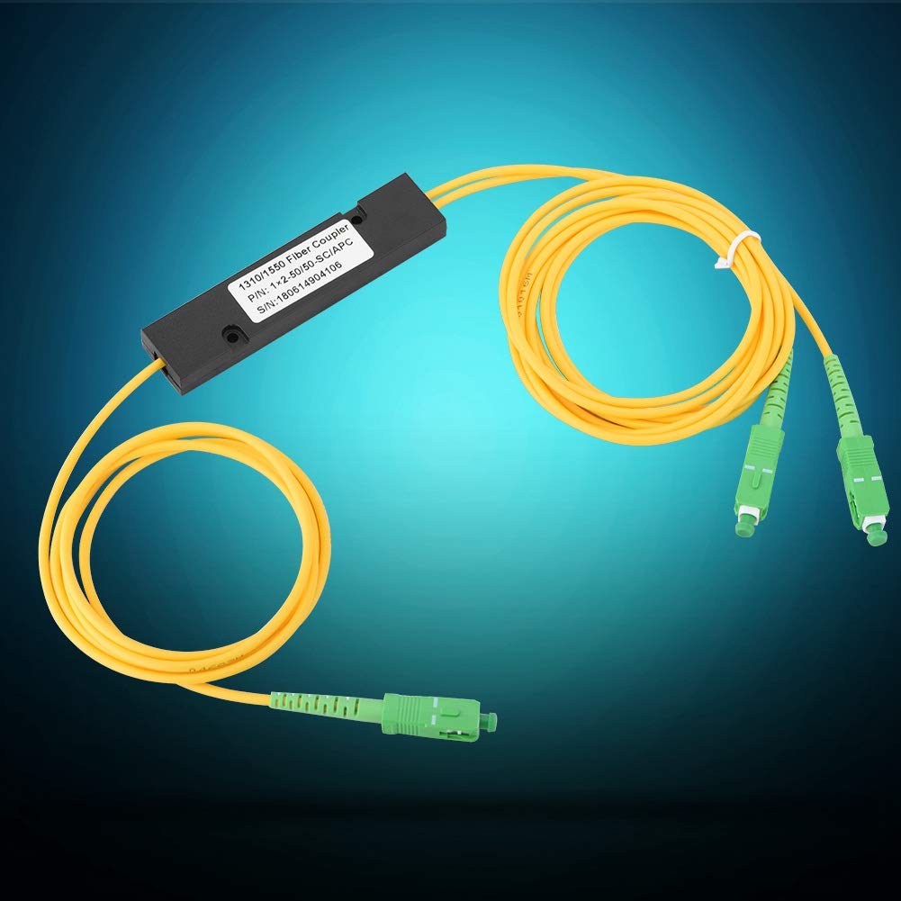Tonysa Rozdzielacz optyczny, SC 1X2 PLC rozdzielacz optyczny światłowodowy SC/UPC PCL rozdzielacz do CATV, FTTH, FOS dla biernej sieci optycznej