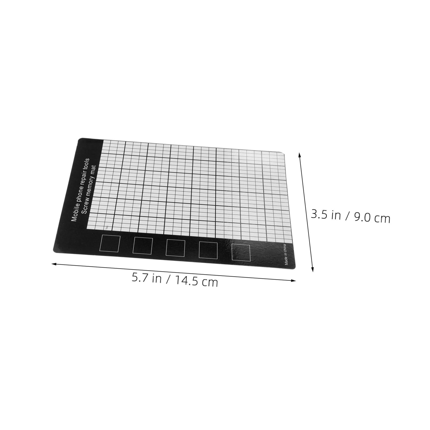 Toddmomy 20 Pezzi Tappetino Magnetico per Viti Flessibile e Resistente Organizer per Riparazioni Elettroniche e Smontaggio Laptop Rc e Smartphone Memoria Posizione Viti