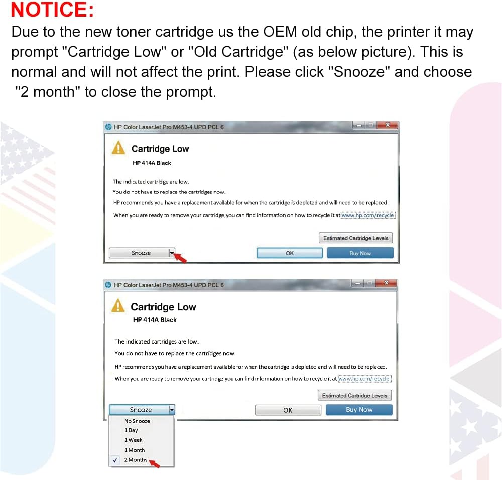 Exсluѕіvе Dіѕсоunt 60% Prісе Leize Compatible Toner Cartridges Replacement for HP 414X 414A W2020X W2021X W2022X W2023X High Yield use for Color Pro MFP M479fdw M479fdn M454dw M454dn 4-Pack KCMY