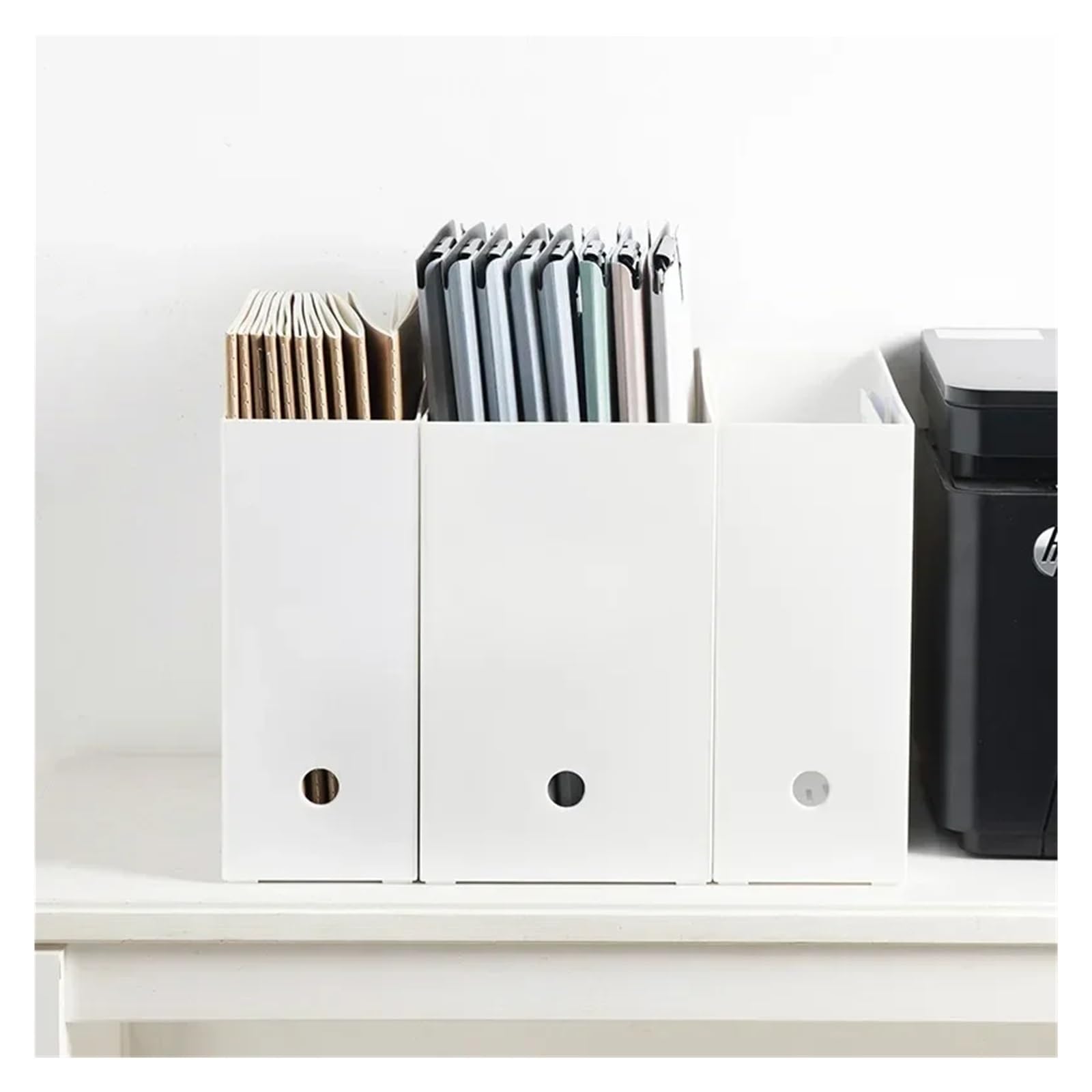 Dokumentenbox 2 stücke Multi-funktionale Kombination Lagerung Box A4 Datei Klassifizierung Büro Desktop Organisation Rack