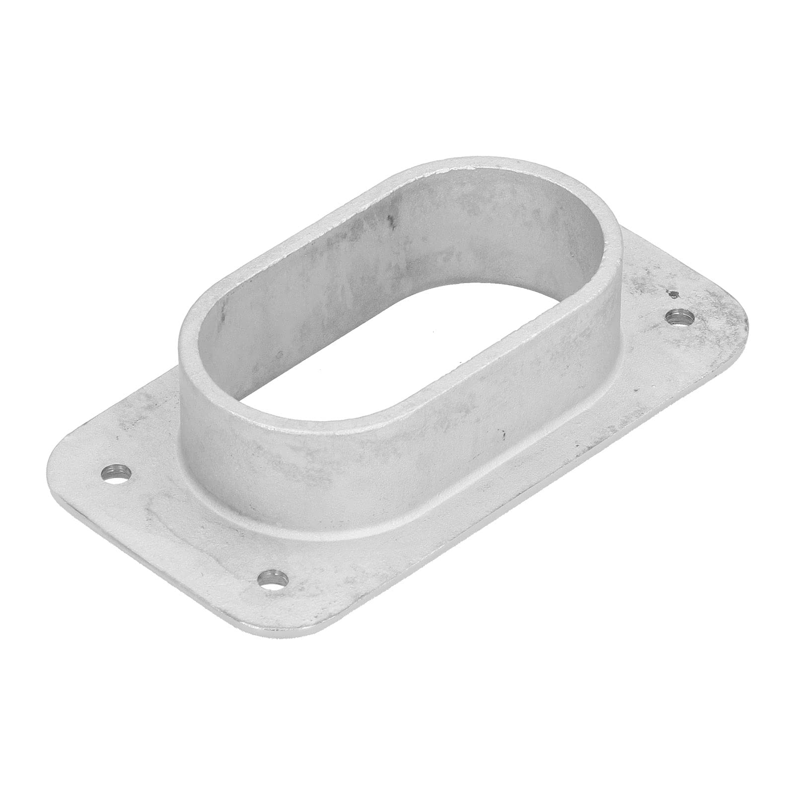 Brrnoo Passacavo Hawse in Acciaio Inossidabile per Barche Finitura Lucida Facile Installazione per Funi Sintetiche per Verricello 152x82mm