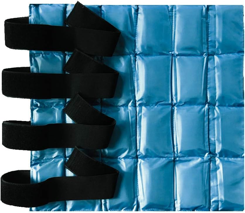 Ice Boot Wrap for Horse Leg Tendon Knee Hock Reusable Cold Pack Cooling Therapy Gel Pad 17 x 17 inches : Pet Supplies