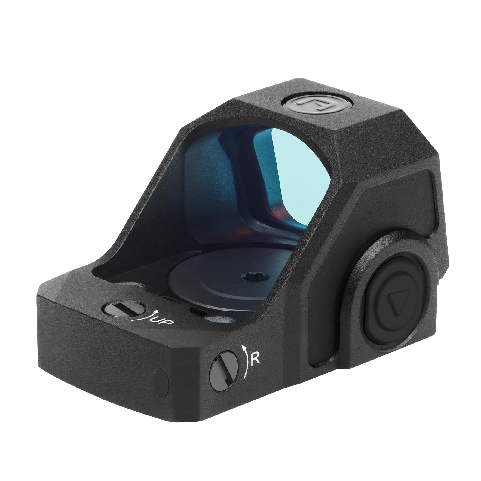 GOWUTAR GP1 RMSc/407k/507k - Spioncino a punto rosso con 3 pistole MOA per configurazioni subcompatte, vista riflesso della batteria di carica superiore, movimento sveglio, alloggiamento