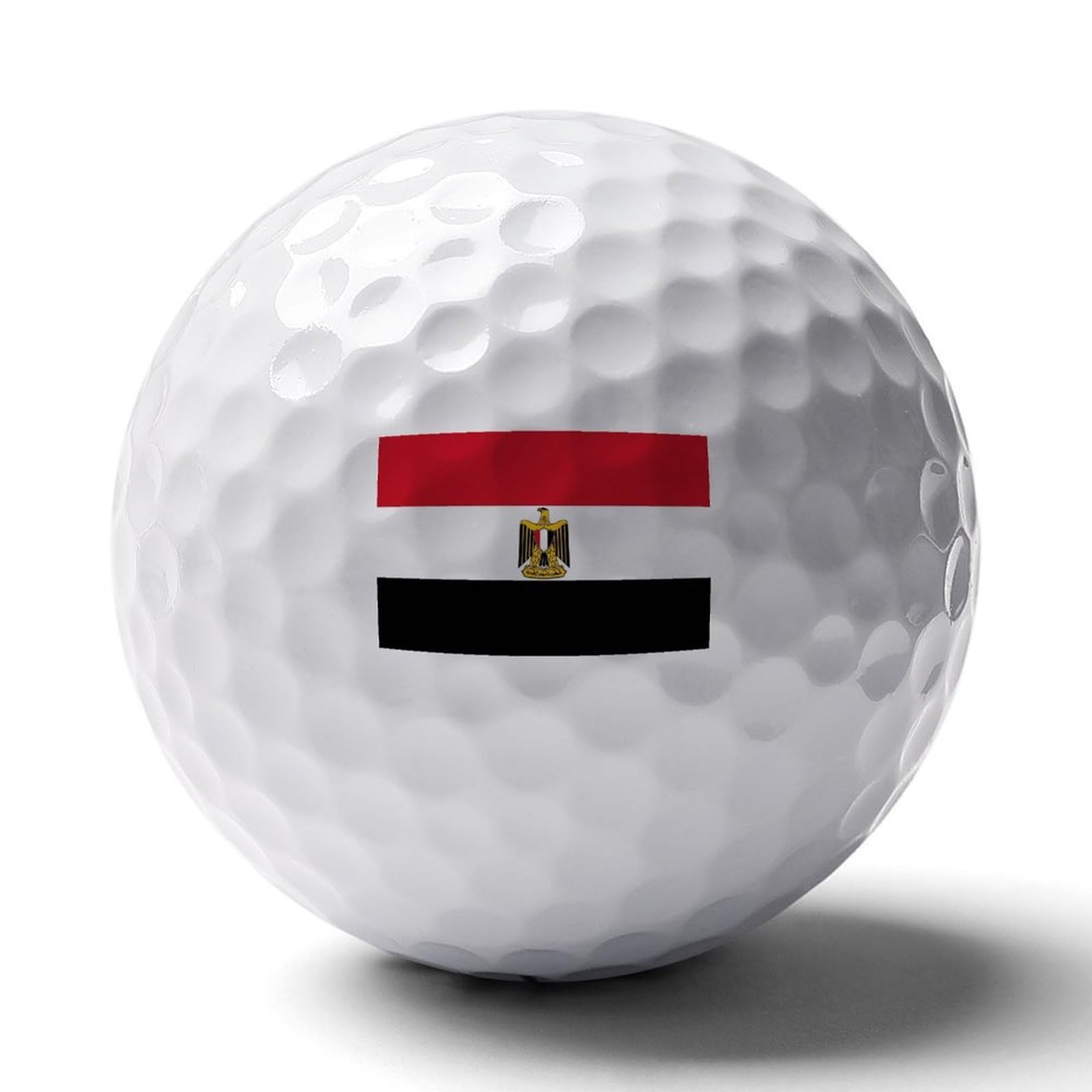 Pelotas De Golf Personalizadas E Impresas Divertidos Accesorios De Golfistas con La Bandera De Egipto Regalo Original para Amantes del Golfistas Papá Y Esposo