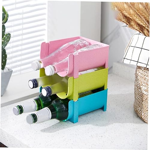 Miniatura 2 de FELTECHELECTR Caja de almacenamiento de bebidas de 3 piezas para contenedores de alimentos para dispensador de alimentos, organizador de armarios,