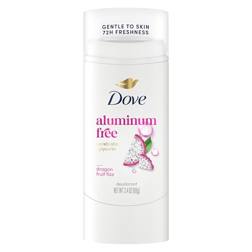 Dove Deodorant Stick Dragon Fruit Fizz for 72 Hour Odor Protection Aluminum Free 2.4 oz