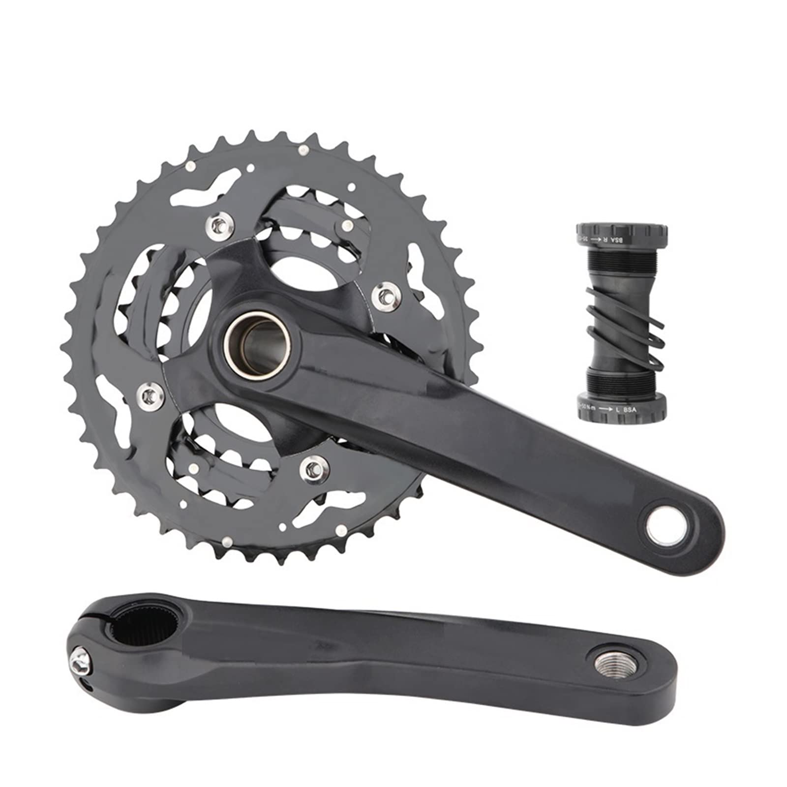 Amazon.co.jp: TRUSTTWO マウンテンバイク クランクセット 170mm 27/30 