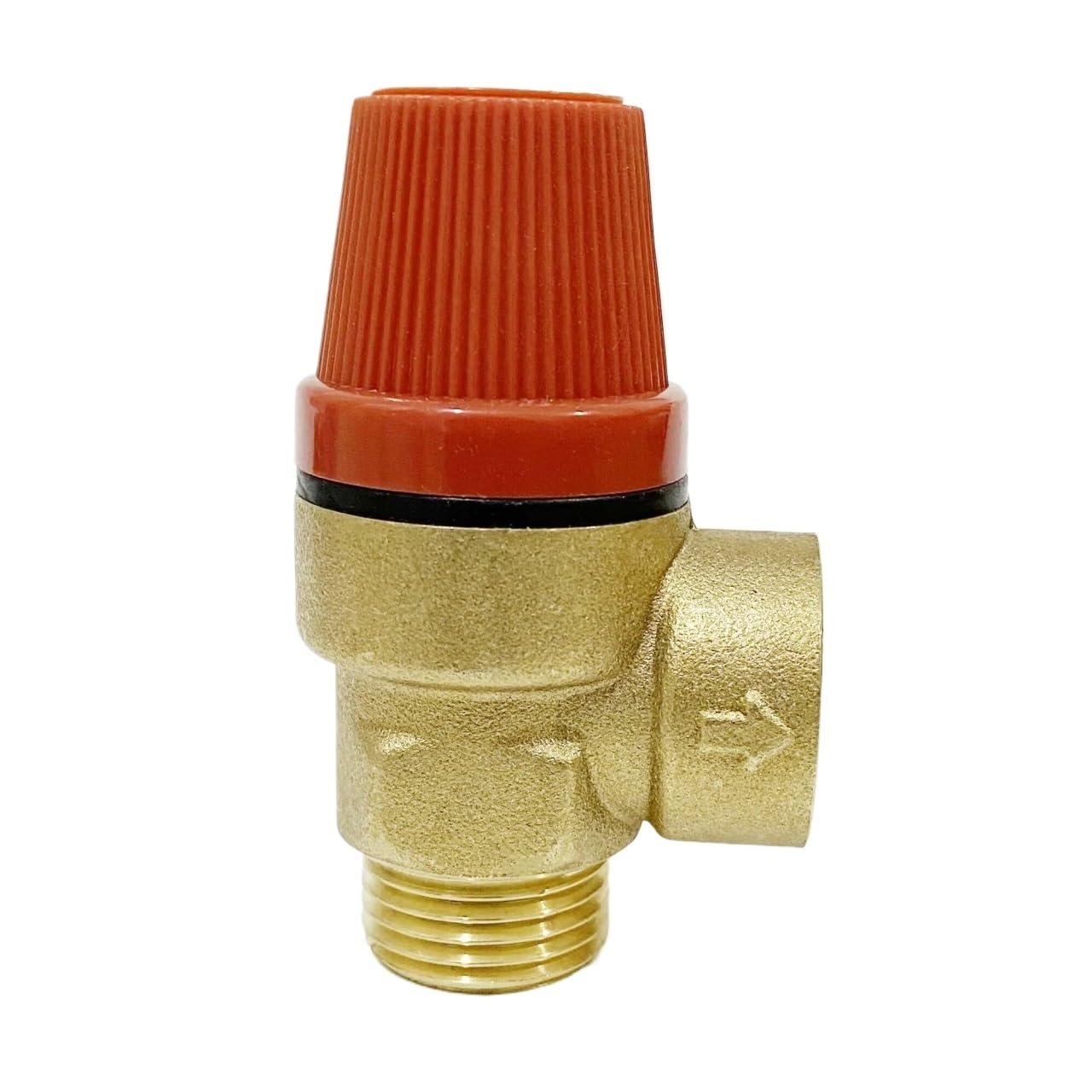 Soupape de décharge de sécurité en Laiton à Filetage mâle vers Femelle 1/2" 3/4" BSP for Chauffe-Eau Solaire(8bar3/4)
