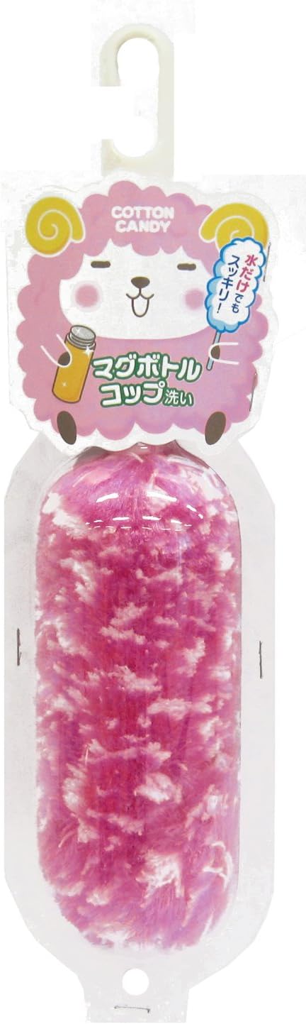東和産業 Towa Sangyo Water Bottle Wash, CC Mug Bottle, Cup Wash, Pink, Approx. 2.2 x 2.2 x 10.0 inches (5.5 x 5.5 x 25.5 cm)