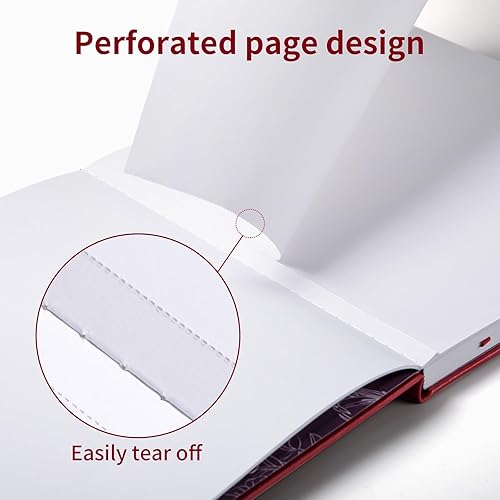 Vista 13 de Cuaderno de bocetos cuadrado para dibujo, libro de bocetos de 120 páginas, papel grueso de 122 libras/180 GSM, cuaderno de bocetos de medios mixtos