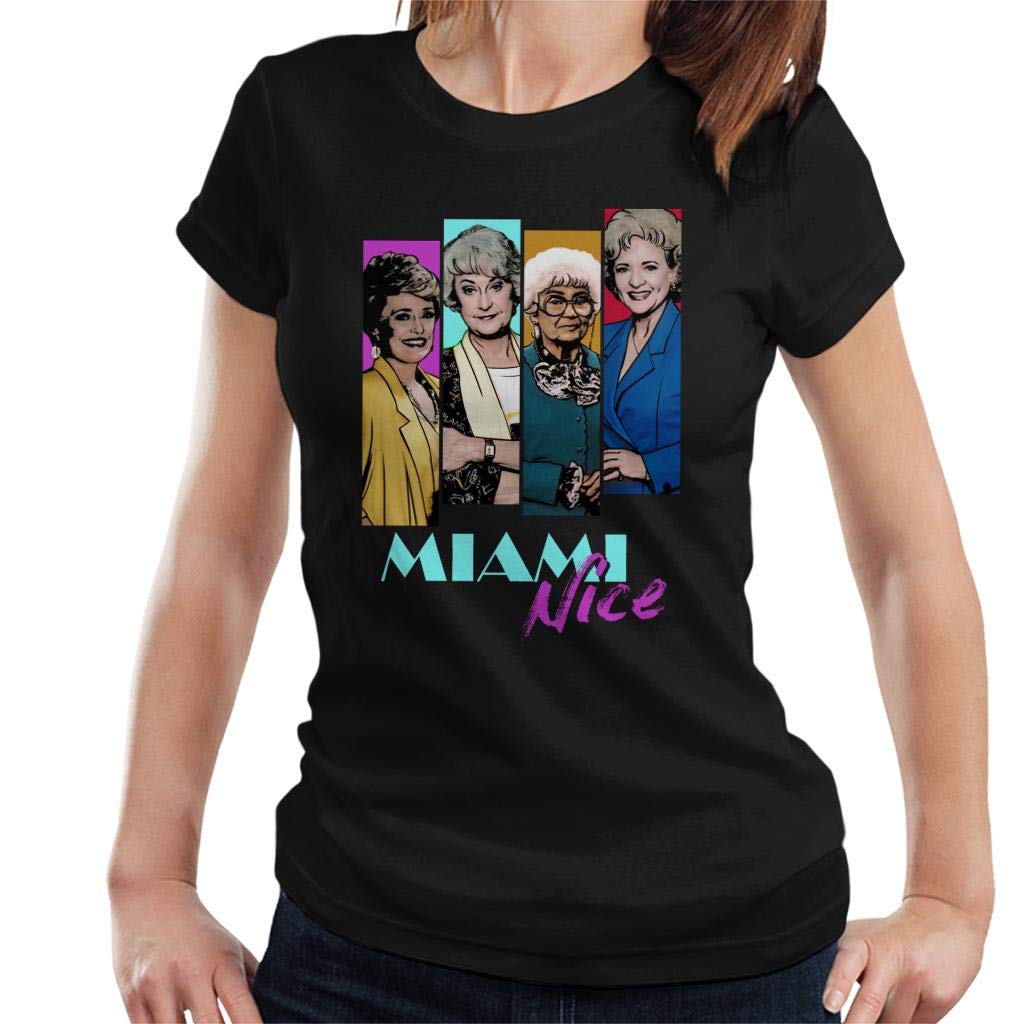 Cloud City 7 Miami Nice The Golden Girls Women's T-Shirt