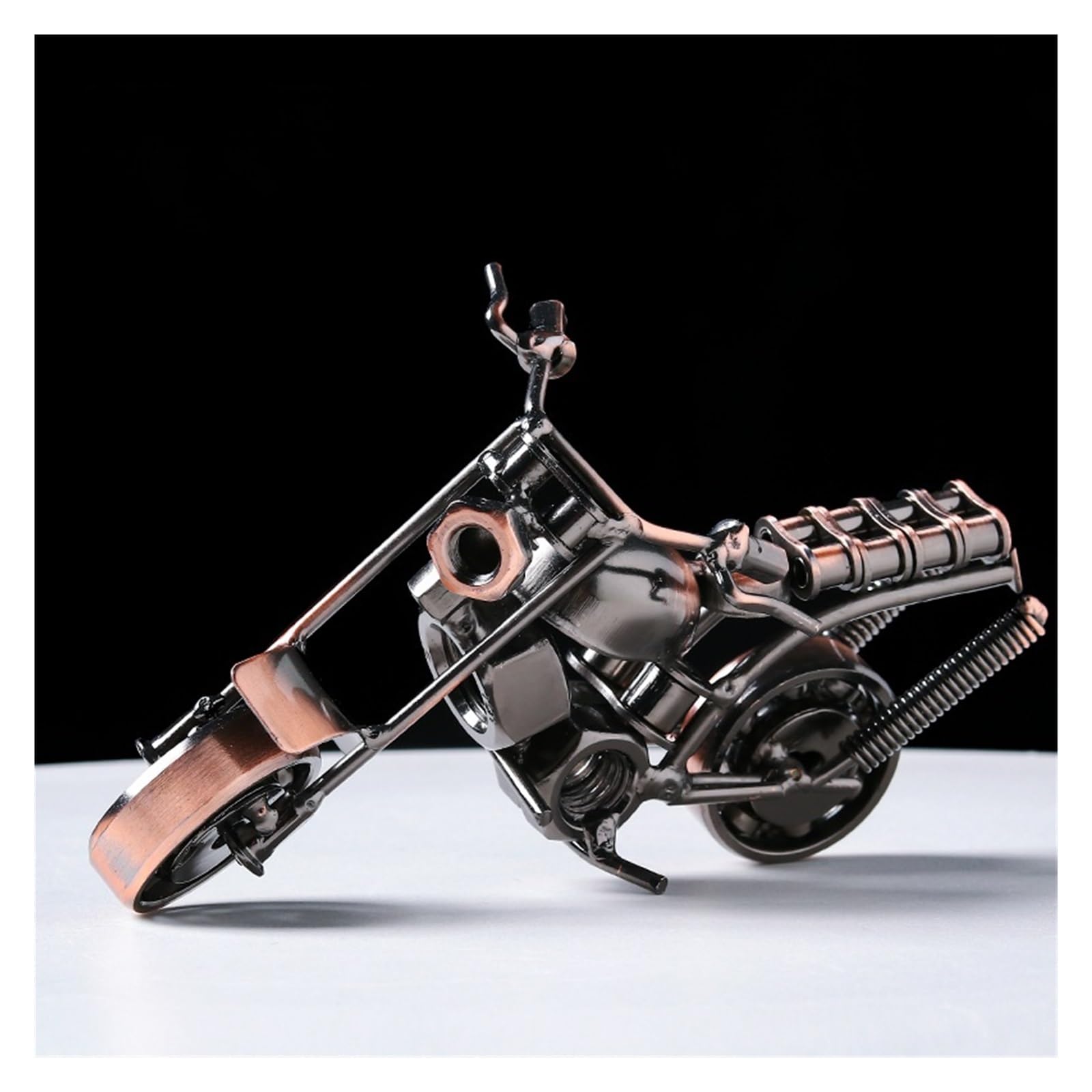 Amazon.co.jp: ヴィンテージ手作りアイアンバイクモデル装飾アート