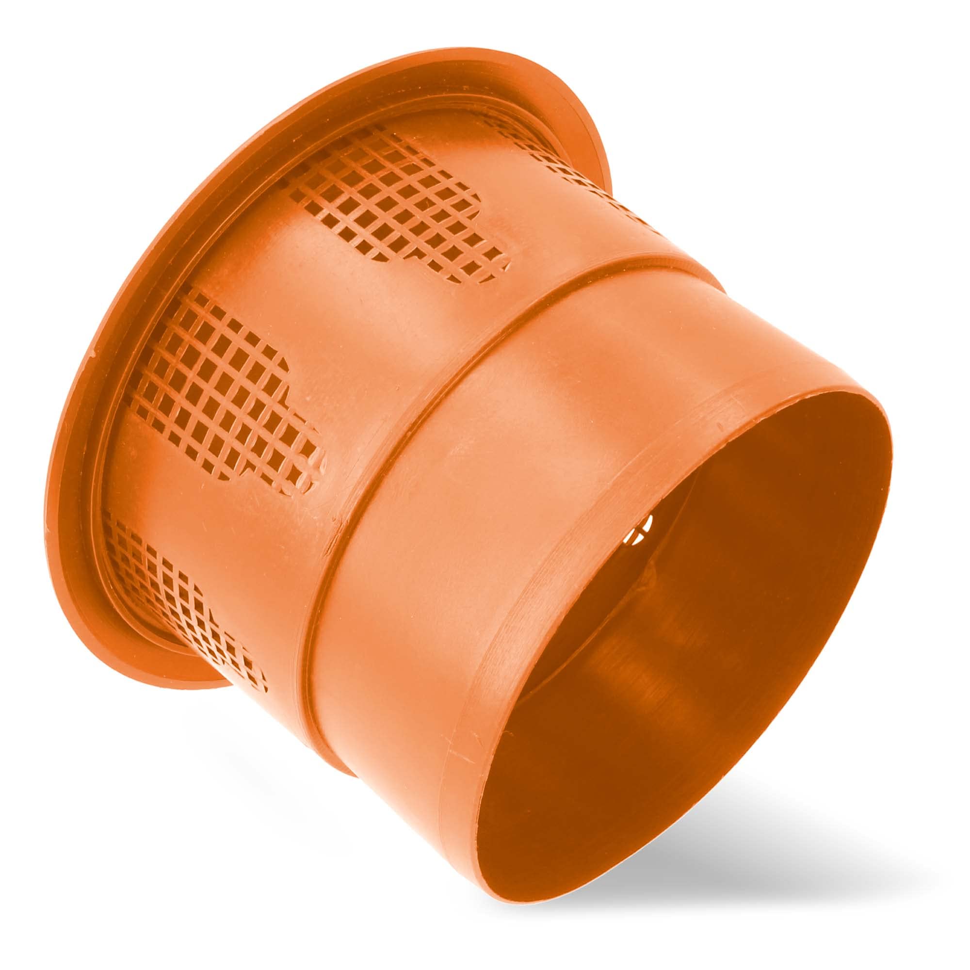 Cubierta De Lluvia Tapa De Ventilación Del Tejado (160 mm | Naranja)