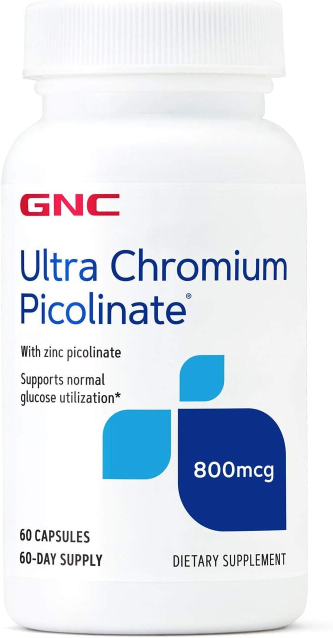 Ultra Chromium Picolinate 800mcg, 60 Capsules