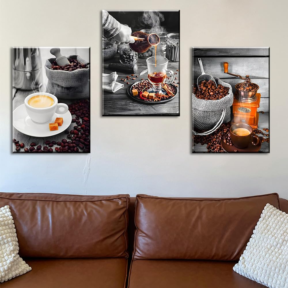 Lot De 3 Posters De Décoration Murale Image Moderne Pour Salon, Chambre à Coucher, Couloir - Sans Cadre - Dimensions 30 X 40 Cm - Maison