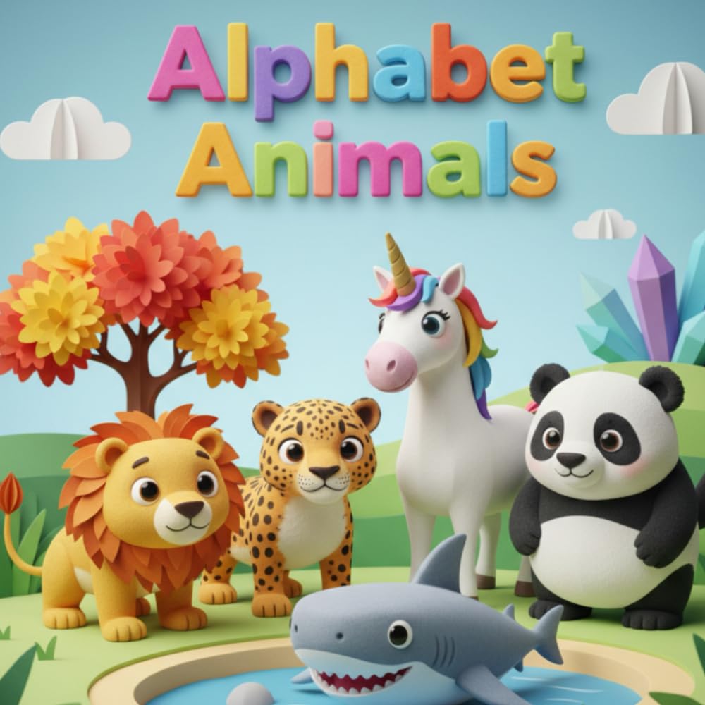 Alphabet Animals (ABC Animal book): Animal ABC Book for Toddlers and Preschool Kids
