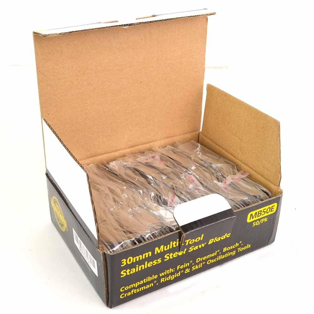 50pk rápido corte madera y plástico multiherramienta cuchillas compatibles con Fein Multimaster por Hardin